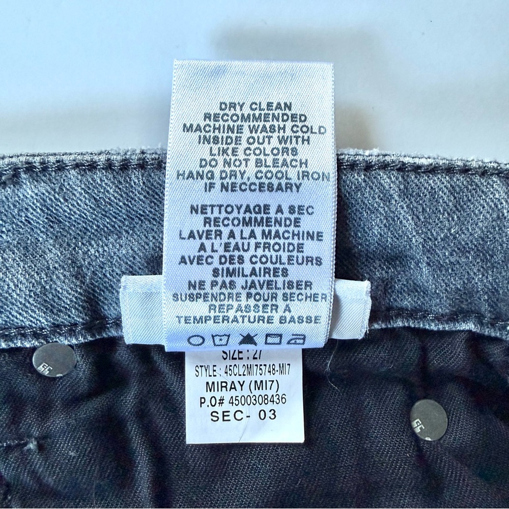 JOE’S JEANS Charlie High Rise Skinny Ankle Distressed Sz 27 Waist 28” Denim Jean - Picture 15 of 16